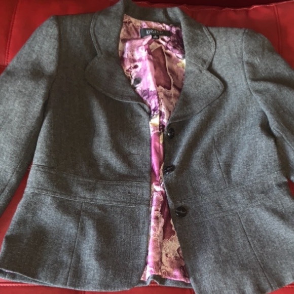 Gray Suit Jacket - Picture 2 of 7